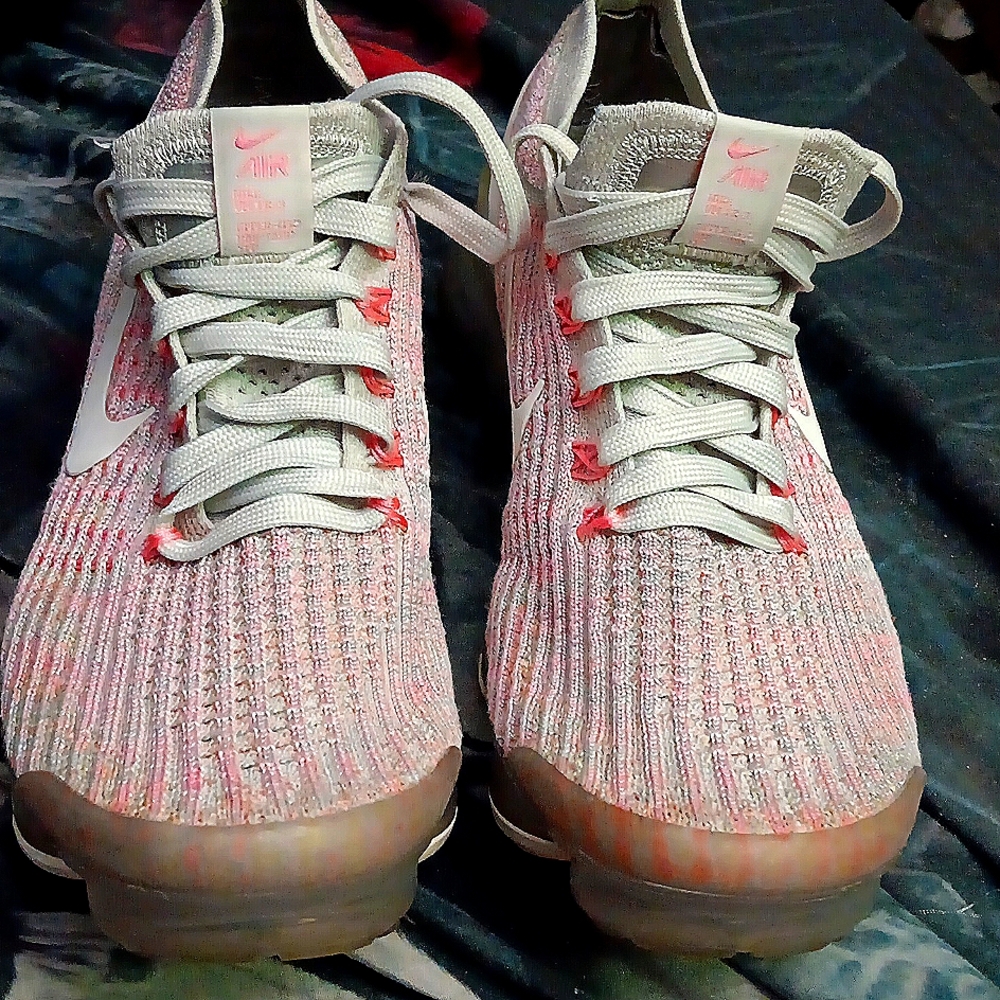 Nike Vapormax Flyknit 3 Phantom Pink Running Tennis Shoes